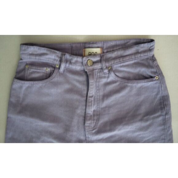 BDG x Urban Outfitters OB1214885 Women's Sz 28 Purple High n Wide Corduroy Pants - Picture 5 of 11